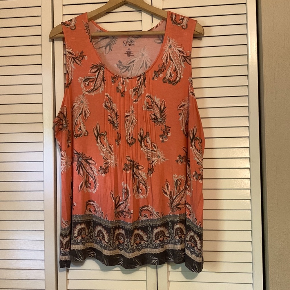 Croft & Barrow Sleeveless Top